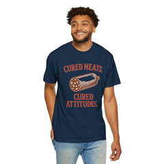 Cured Meats Graphic Tee - Funny Foodie Wear, Gift for Meat Lovers