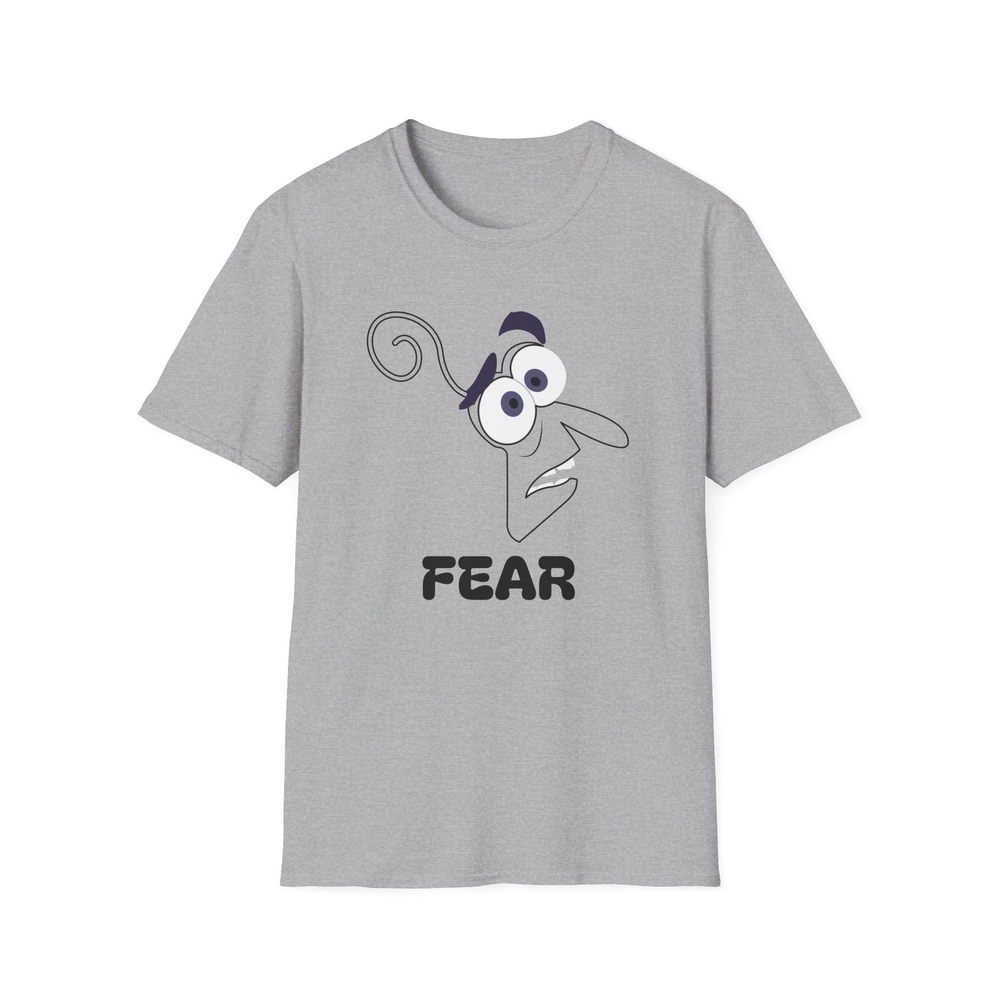 FEAR Emotion Graphic Unisex Softstyle T-Shirt