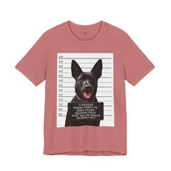 K9 Mugshot Personalized with your Dog T-Shirt
