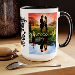 Westley and Buttercup - Two-Tone Mugs, 15 oz. mug / Christmas Gift / Gift for her / Gift for him / Princess Bride, Fan Gift / Romance Gift