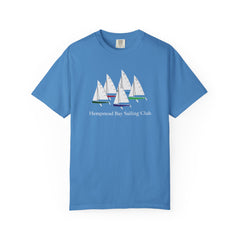 Hempstead Bay Sailing Club T-Shirt — Vintage Sailboat Race Day Tee