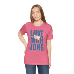 Love Mahjong Graphic Unisex Tee