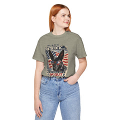 Personalized with your Dogs name and image - Patriotic Dog T-Shirt
