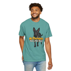 My Therapist Has a Wet Nose Personalized with your dog(s) image T-Shirt