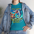 Amputee Humor True Story Shark Wrestled Me For The Leg, And Won - Unisex Heavy Cotton Tee