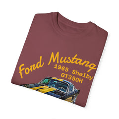 Retro Ford Mustang 1965 Shelby GT350H Unisex Comfort Colors Garment Dyed T-Shirt
