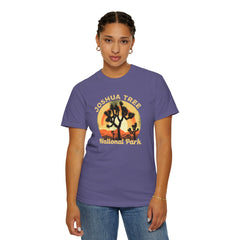 Joshua Tree National Park Graphic, Comfort Colors Soft Relaxed Fit Unisex Garment-Dyed T-shirt