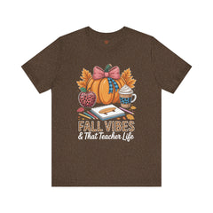 Fall Vibes Teacher T-Shirt — That Teacher Life Tee