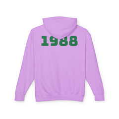 Russell Sage College Mascot Unisex Hoodie - Russell Sage Purple Cow, Red Devil, Golden Horseshoe, Blue Angel Design