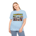 Amputee Humor True Story Paragliding into Hungry Hippos - Unisex Heavy Cotton Tee