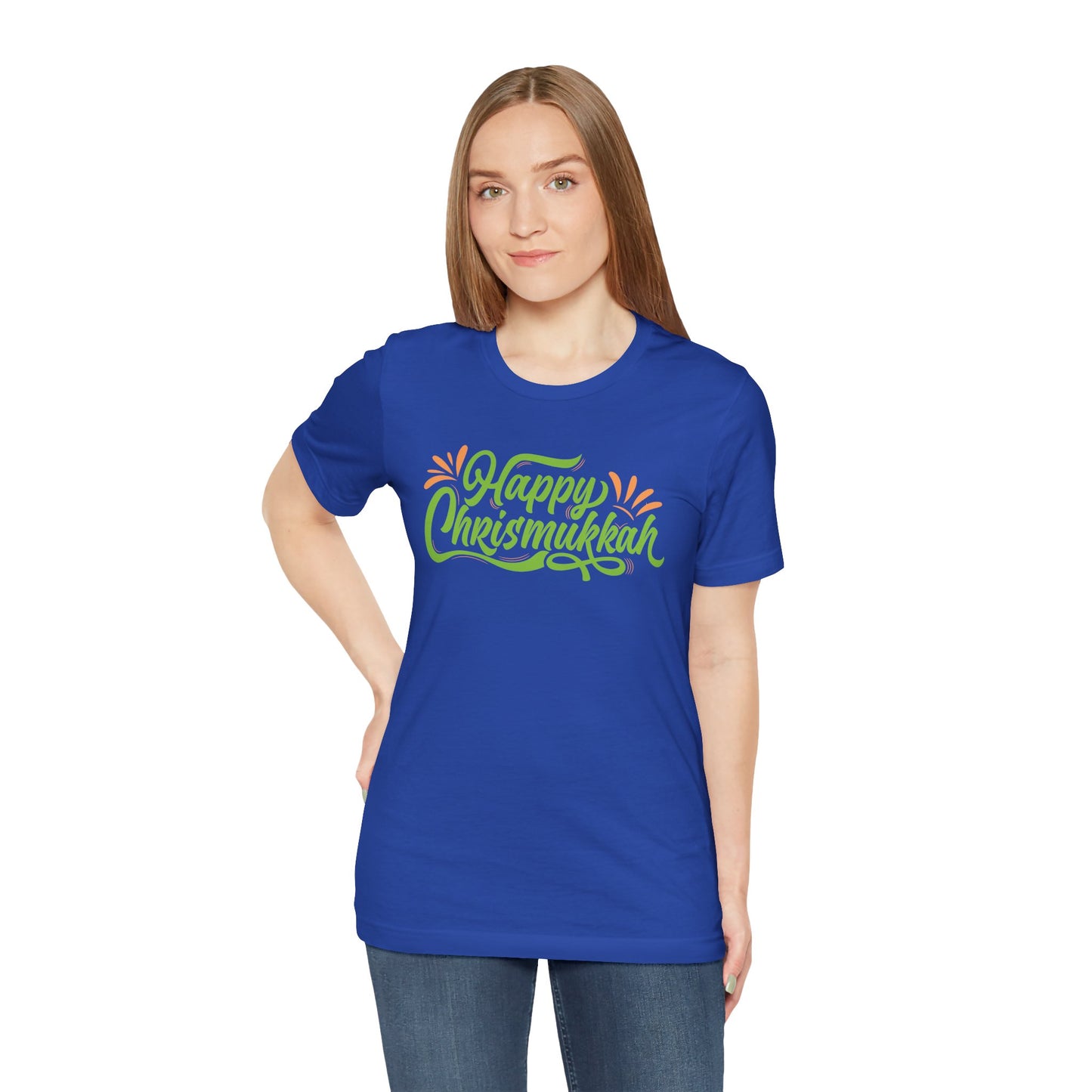 Happy Christmukka - Unisex Jersey Short Sleeve Tee