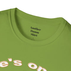 Josie's On A Vacation Far Away Come Around And Talk It Over  Unisex Softstyle T-Shirt  80s Rock The Outfield