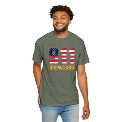 Vintage 911 Dispatcher Garment Dyed T-Shirt