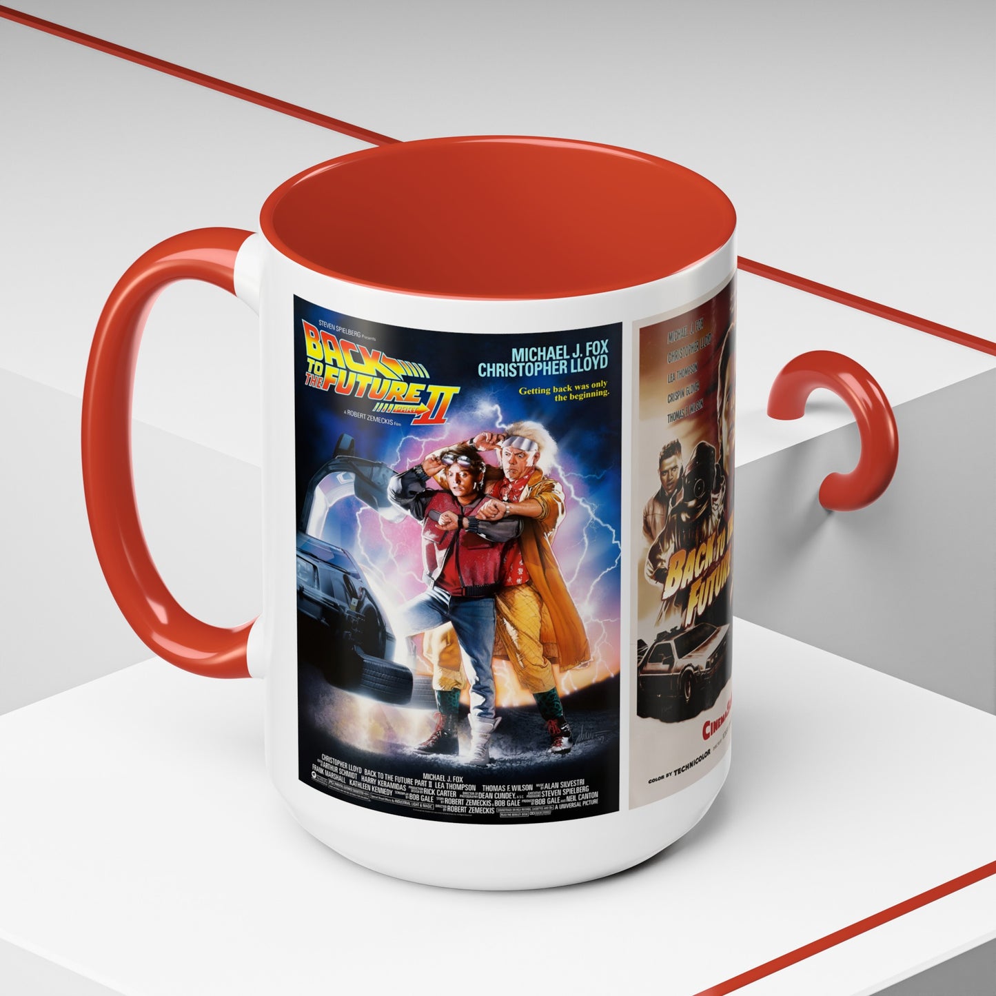 Back To The Future, 3 Movie Poster Mug, 11 oz, 15oz