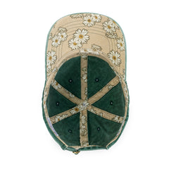 Women's SUMMER STRAWBERRY Pigment-Dyed Cap with Fashion Undervisor (Embroidery)