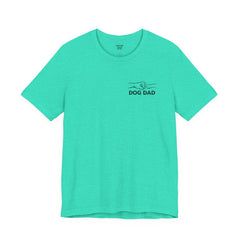 Dog Dad T-Shirt — Personalized Your Dog Image  Tee (Custom Name)