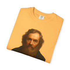 Historical Galileo Galilei Portrait Quote T‑Shirt — "I didn't mean to start drama. I just said the Earth moves."
