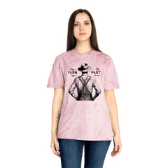 The Farm Is Part Of Me - Farmer Graphic Unisex Color Blast T-Shirt