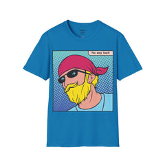NO WAY BACK  Sunglass Wearin Pop Art Dude Unisex Softstyle T Shirt