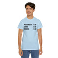 Personality, Looks, Fingers Count - Unisex Heavy Cotton Tee / Prosthetic Humor / One Leg / One Arm / Missing Fingers