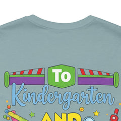 Personalized Name Kindergarten Teacher T-Shirt —  Kindergarten and Beyond Graphic Tee