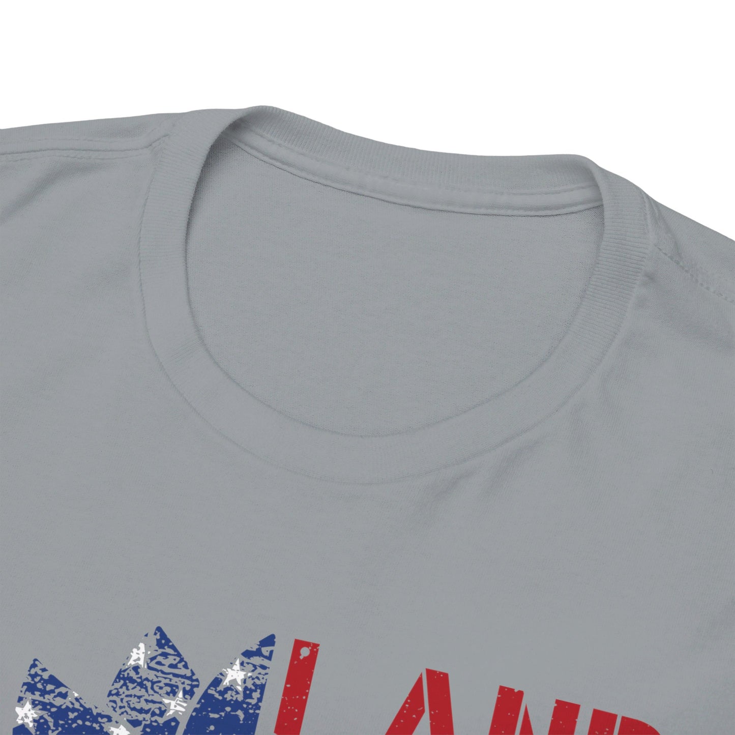 Land Of The Free Because Of The Brave - Unisex Cotton Tee