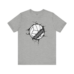 Personalized Name Volley Ball Unisex Tee Shirt