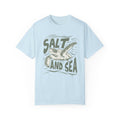 Sea Turtle, Salt And Sea -  Graphic Unisex Garment-Dyed T-shirt