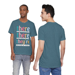 Grammar Teacher T-Shirt — "There, Their, They're" Funny Teacher Tee