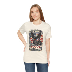 Personalized with your Dogs name and image - Patriotic Dog T-Shirt