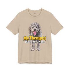 My Therapist Has A Wet Nose Personalized with your dog(s) image T-Shirt