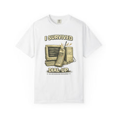I Survived Dial-Up Vintage Tech T-Shirt