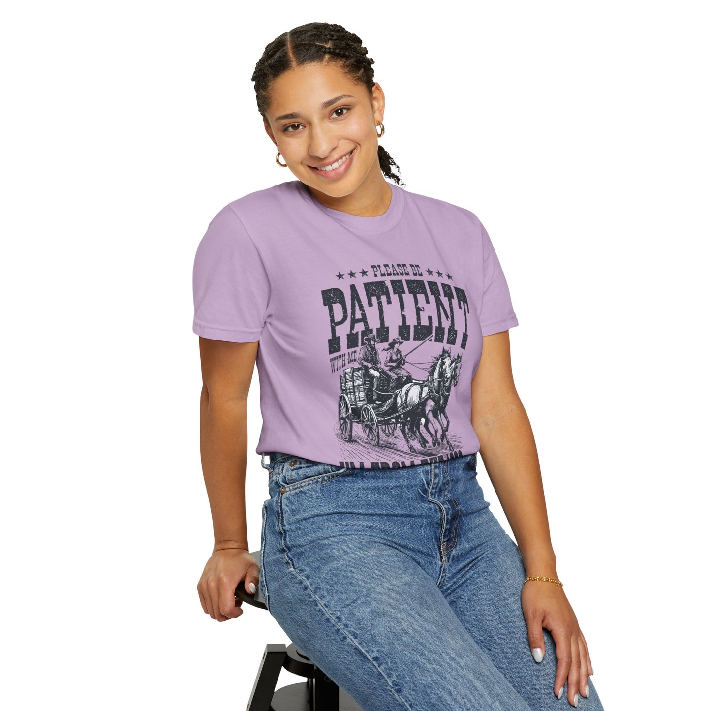 Please Be Patient With Me, I'm From The 1900s, Comfort Colors Graphic Unisex Shirt