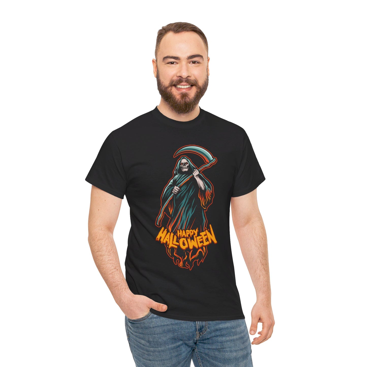 Grim Reaper - Graphic Unisex Heavy Cotton Tee