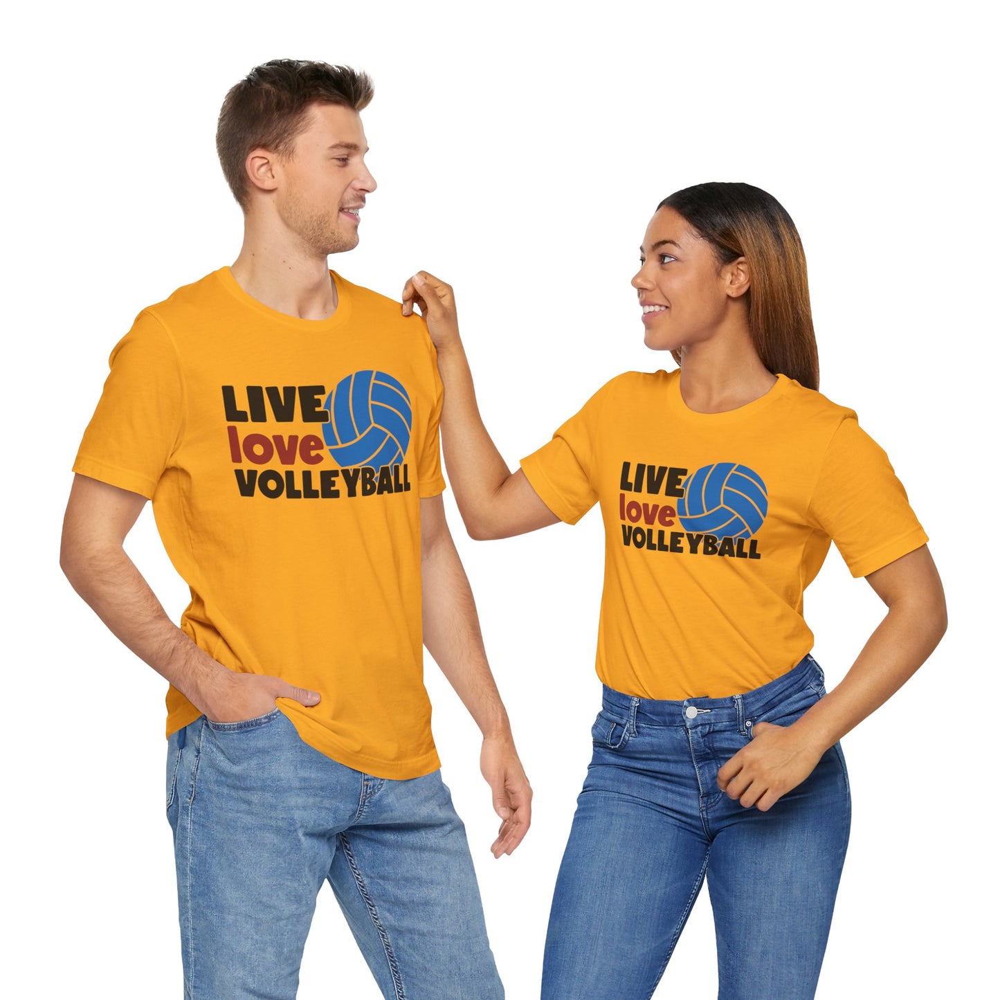 Live Love Volleyball T Shirt,gift for her,gift for him,volleyball gift,sports tee,team shirt,player gift,coach gift,Love Volleyball,Spike it