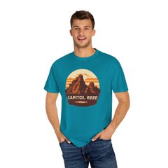 Capitol Reef National Park Graphic, Comfort Colors Soft Relaxed Fit Unisex Garment-Dyed T-shirt