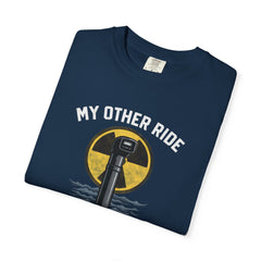 Submarine Periscope T-Shirt — "My Other Ride Had a Periscope & a Nuclear Reactor"