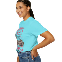 Bhavna Personalized 50th Birthday Girls Trip Savannah, Georgia T-Shirt
