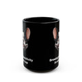 French Bulldog Black Mug (11oz, 15oz), Brewing Pawsitivity In Every Cup