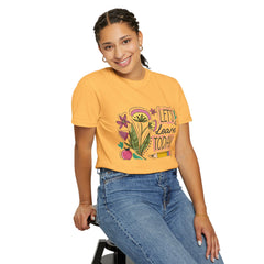 Floral Teacher T-Shirt - Comfort Colors Soft