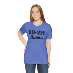 DD-214 Alumni Tee — Military Service Veteran Tribute T-Shirt