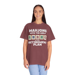 Mahjong Retirement Plan Unisex T-Shirt - Fun Gift for Friends