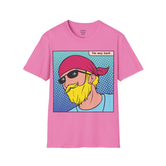 NO WAY BACK  Sunglass Wearin Pop Art Dude Unisex Softstyle T Shirt