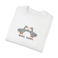 Goose Bump t-shirt, Comfort Colors shirt, Gift For Her, Funny shirt, Retro Graphic Tee, Relaxed Fit Shirt, Bird Lovers Shirt, Nature Shirt