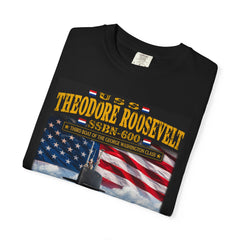 USS Theodore Roosevelt SSBN-600 T-Shirt – "Speak Softly and Carry a Big Stick" Patriotic Submarine Tee