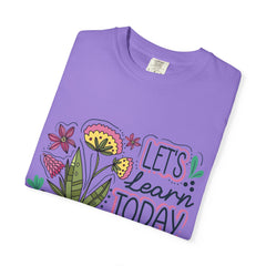 Floral Teacher T-Shirt - Comfort Colors Soft