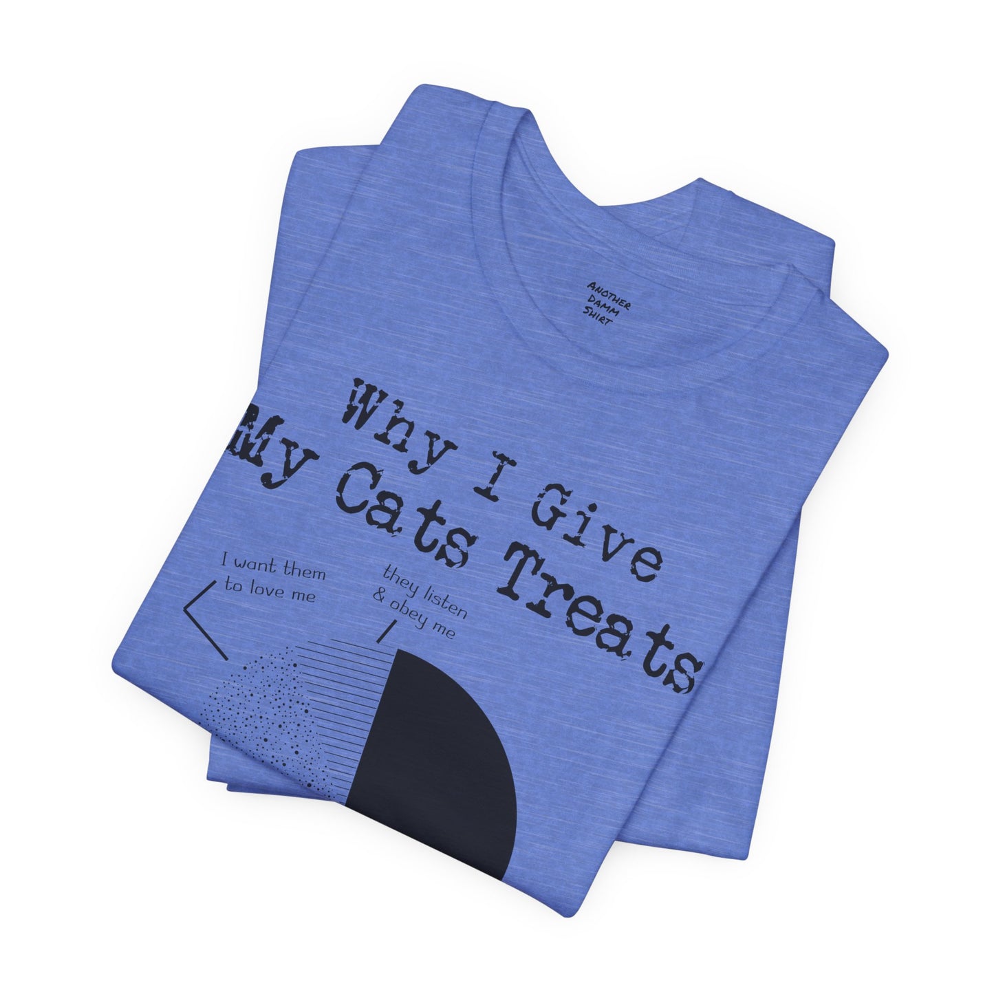 Why I Give My Cat Treats, Funny Graphic, Unisex Jersey Short Sleeve Tee