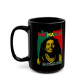 Bob Marley Graphic - Black Mug (11oz, 15oz)