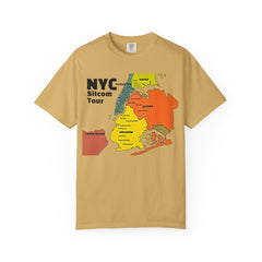 NYC Sitcoms Tour Comfort Colors T-shirt - Unisex Garment-Dyed