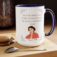 Virginia Woolf Quote Mug